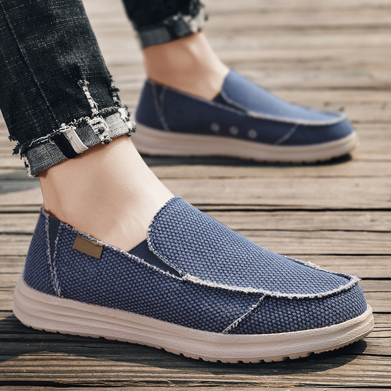 Loafer Slip On Men - 야외용 미끄럼 방지 운동화 편안한 여름