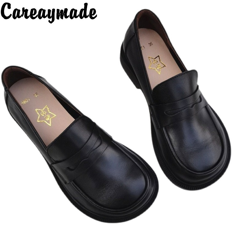 Men Shoes Size To Women - Careaymade-여성용 캐주얼 신발, 슬립온 옥스포드 신발,