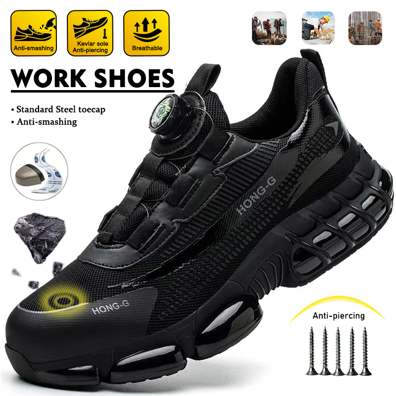 Work Boot Steel Toe - 내충격성 내관통성 안전 작업화 스틸토 신발