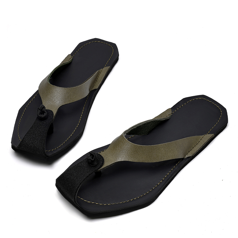 Men Shoes Brand - 여름 패션 남성 플립 플롭 남성