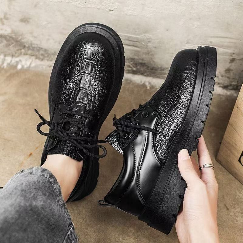 Loafer Slip On Men - 남성용 영국 스타일 로퍼 키높이 엘리베이터