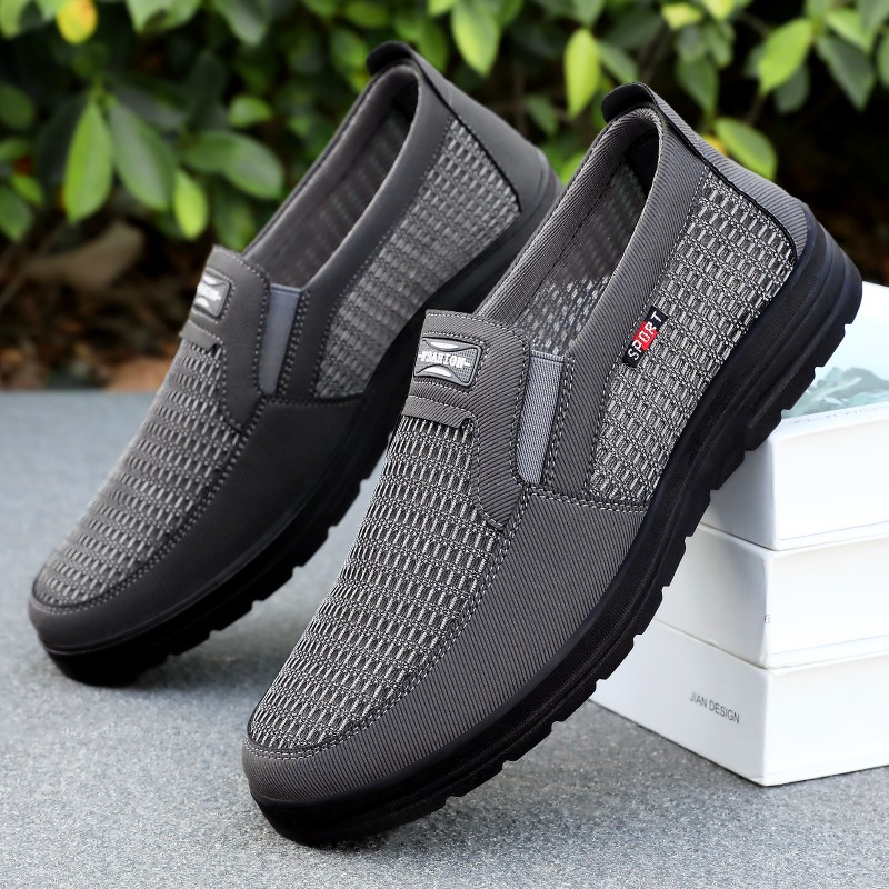 Loafer Slip On Men - 남성용 슬립온 통기성 메쉬 로퍼 직조