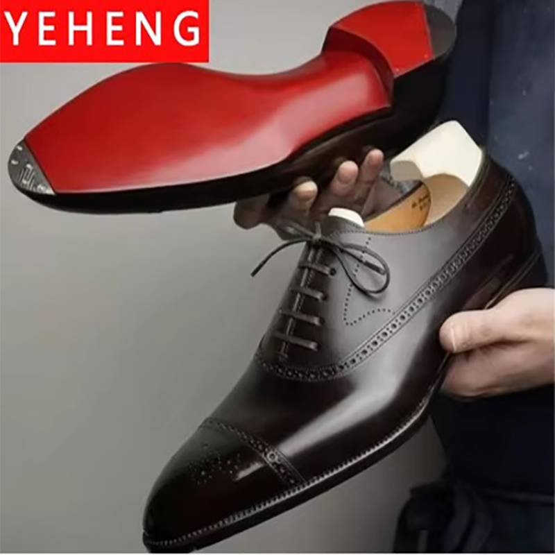 Men Shoes Red Bottom - 남성 정장 구두 레드 단독 패션