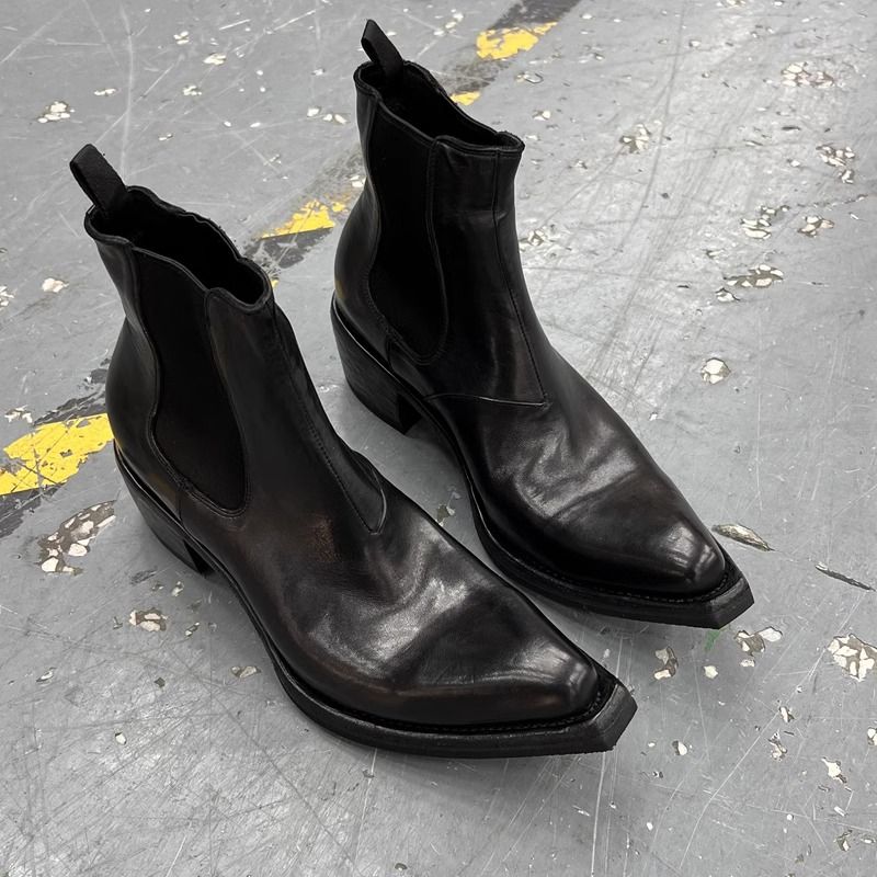 Men Shoes H&M - 고품질 남성용 디자이너 하이탑 키높이 포인티드