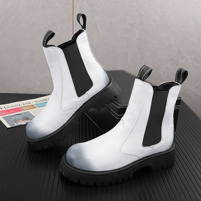 Men Shoes Brand - 남성 럭셔리 패션 정품 가죽 부츠