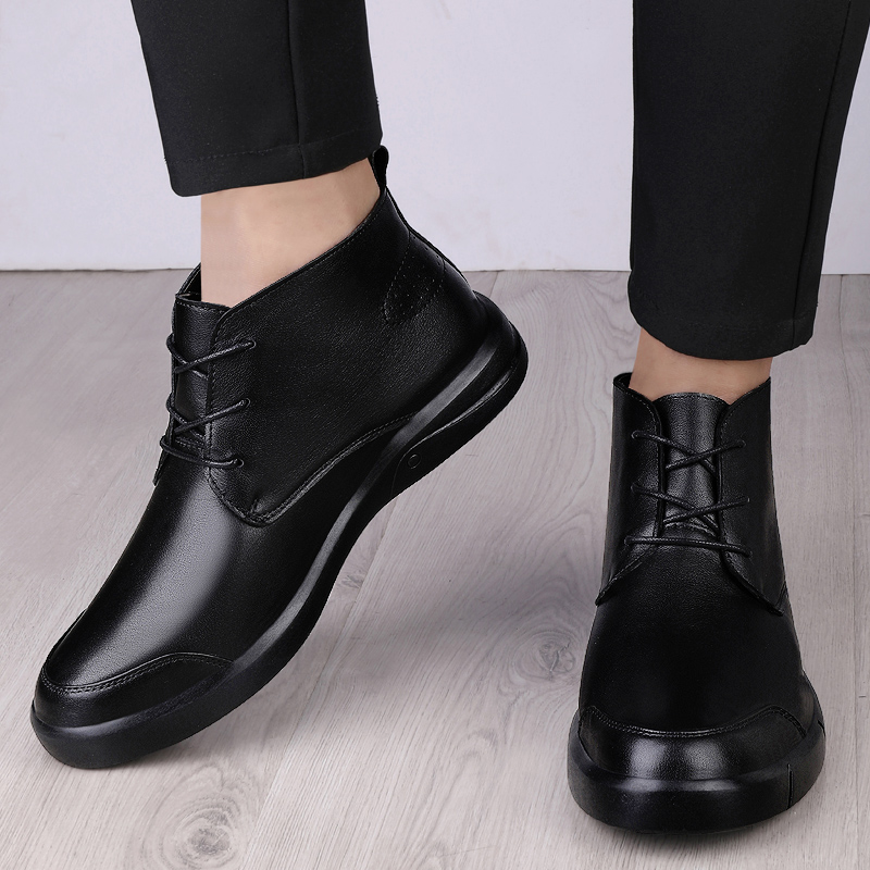 Men'S Shoes Hugo Boss - 유명 명품 앵클 부츠 고품질 남성