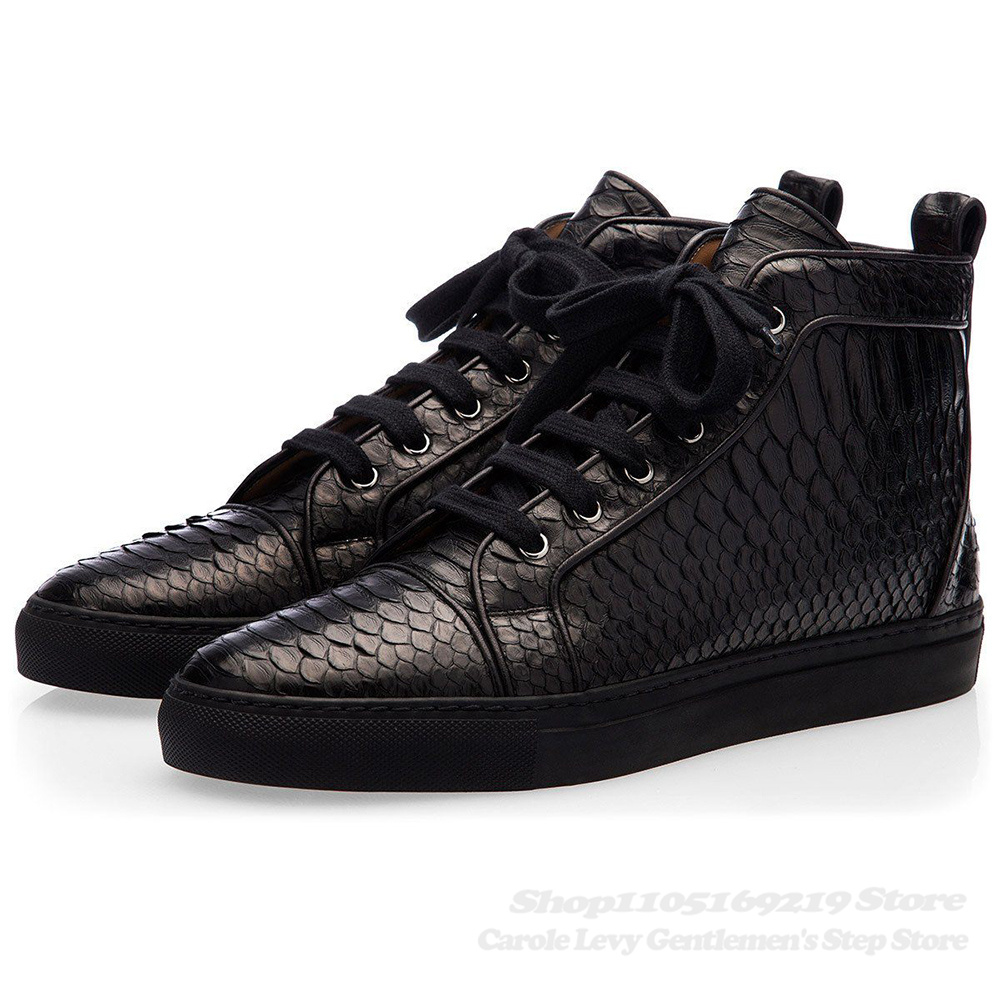 Men Shoes Elegant - 남성용 블랙 가죽 비즈니스 슈즈, 라운드