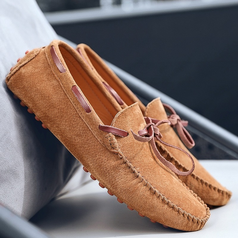 Men Shoes Elegant - 고품질 남성 캐주얼 신발 스웨이드 남성