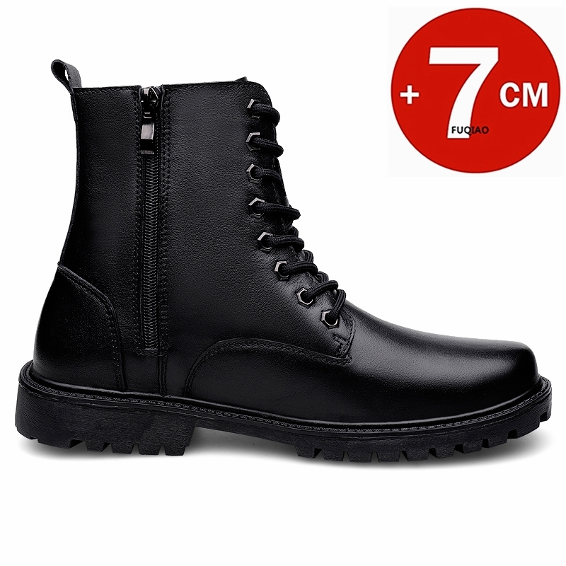 남성용 천연 가죽 키높이 부츠 겨울용 따뜻한 안감 지퍼 - Men'S Shoes Hugo Boss 리뷰 및 가격