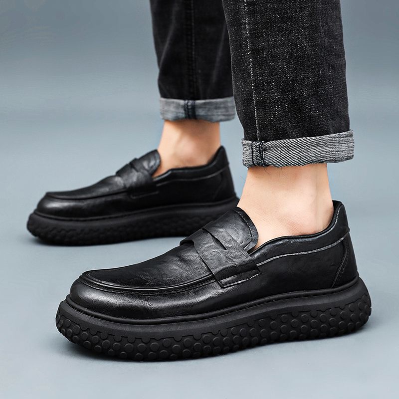 2026 신상 남성 로퍼 부드러운 가죽 키높이 두꺼운  - Loafer Slip On Men 리뷰 및 가격