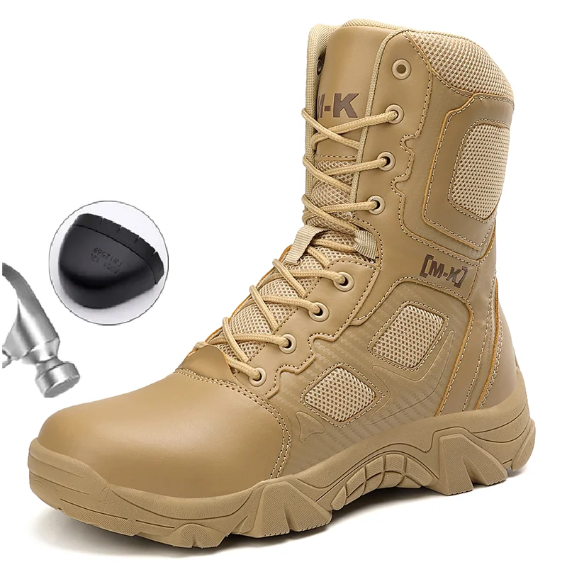남성용 작업 안전화 스틸 헤드 파괴 불가능한 작업 부츠 - Work Boot Steel Toe 리뷰 및 가격