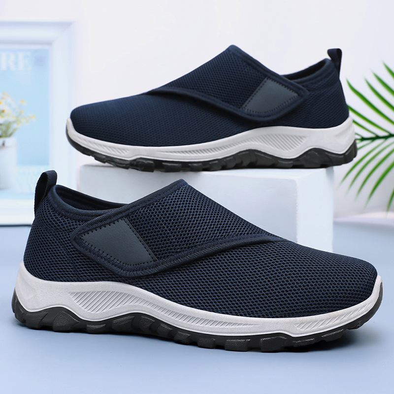 2026년 신상 여름 남성 메쉬 슈즈, 통기성 좋은 캐 - Men'S Shoes With Velcro 리뷰 및 가격