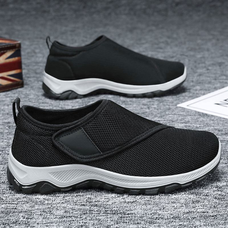 2026년 신상 여름 남성 메쉬 슈즈, 통기성 좋은 캐 - Men'S Shoes With Velcro 리뷰 및 가격