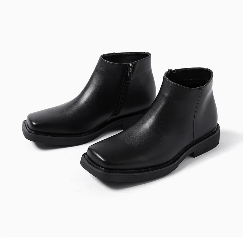 블랙 새로운 패션 남성 캐주얼 가죽 신발 가을 겨울 드 - Men'S Shoes Hugo Boss 리뷰 및 가격
