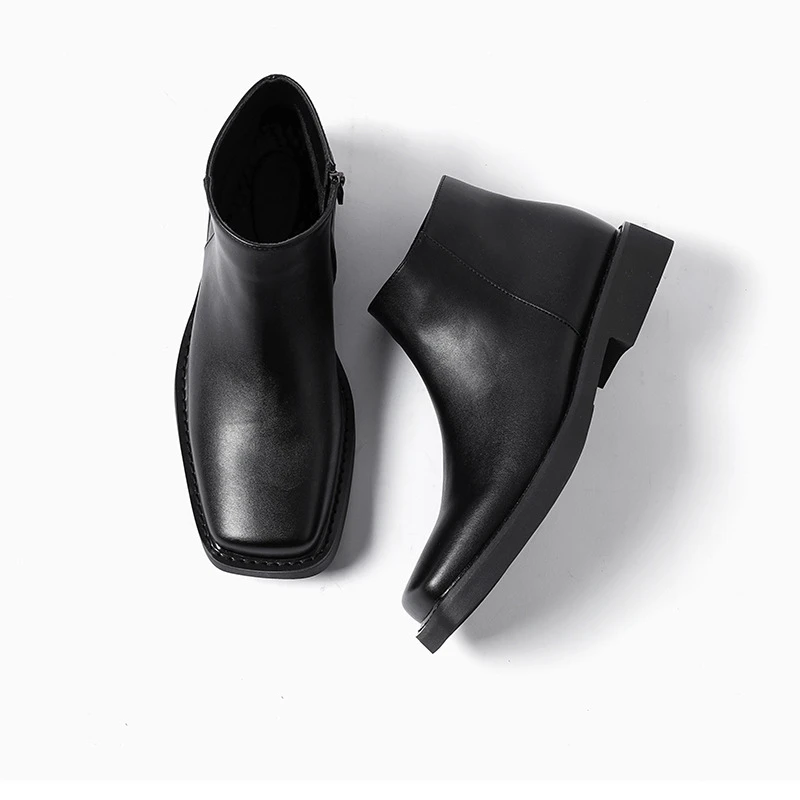 블랙 새로운 패션 남성 캐주얼 가죽 신발 가을 겨울 드 - Men'S Shoes Hugo Boss 리뷰 및 가격