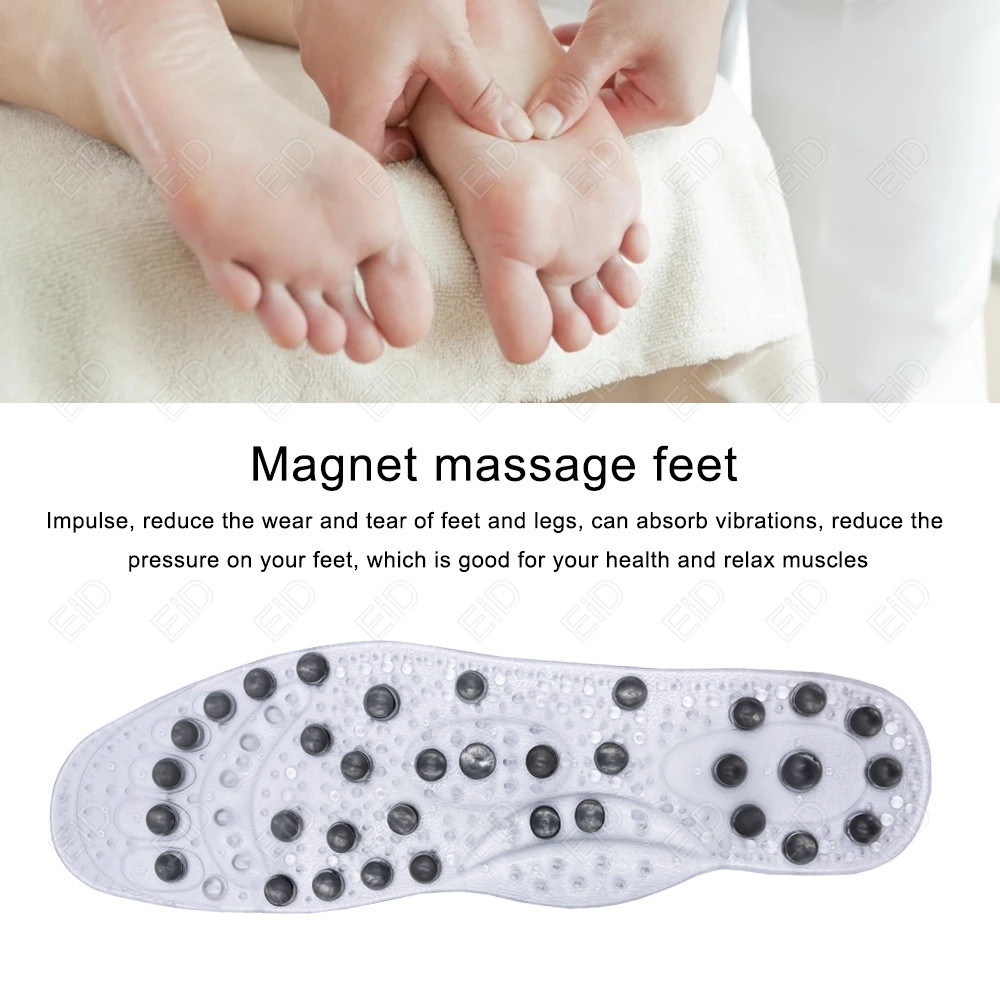 EiD 향상된 68 자기 마사지 안창 발 침술 포인트  - Men Shoes Eid 리뷰 및 가격
