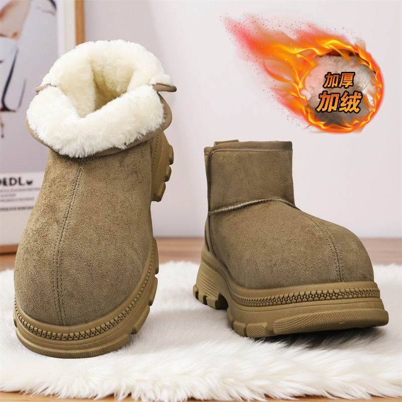 발목 부츠 높이가 증가한 면 패딩 신발 남성용 신발 고 - Loafer Slip On Men 리뷰 및 가격