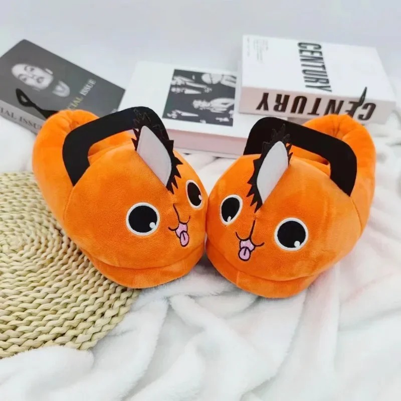 애니메이션 체인소맨 포치타 하우스 슬리퍼 겨울 신발 여 - Men Shoes Size To Women 리뷰 및 가격