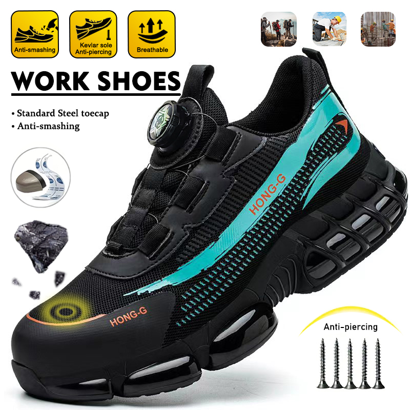 내충격성 내관통성 안전 작업화 스틸토 신발 남성 안전  - Work Boot Steel Toe 리뷰 및 가격