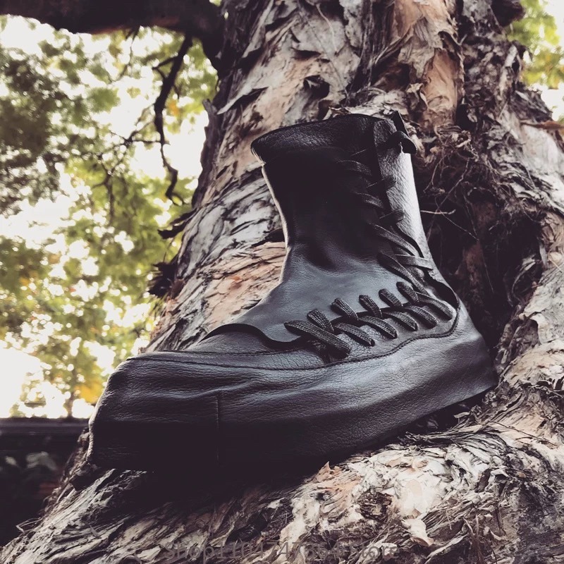 레트로 디자인 천연 가죽 캐주얼 앵클 부츠 남성용 두꺼 - Men'S Shoes Hugo Boss 리뷰 및 가격