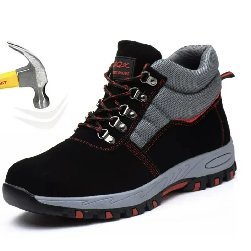 하이 퀄리티 남성용 워커 스틸 토 슈즈, 펑크 방지,  - Work Boot Steel Toe 리뷰 및 가격