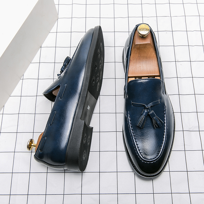 사이즈:38-46 미국 아카데미 스타일 프린지 로퍼 남 - Men Shoes Red Bottom 리뷰 및 가격