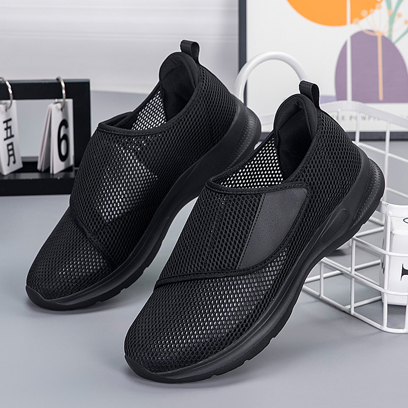 YUYIN 남성용 여름 통기성 메쉬 스포츠 신발 벨크로 - Men'S Shoes With Velcro 리뷰 및 가격