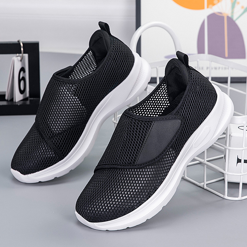 YUYIN 남성용 여름 통기성 메쉬 스포츠 신발 벨크로 - Men'S Shoes With Velcro 리뷰 및 가격