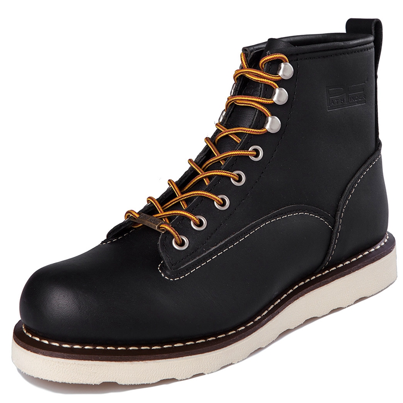 남성 패션 정품 가죽 중간 길이 스틸 토 미끄럼 방지  - Work Boot Steel Toe 리뷰 및 가격