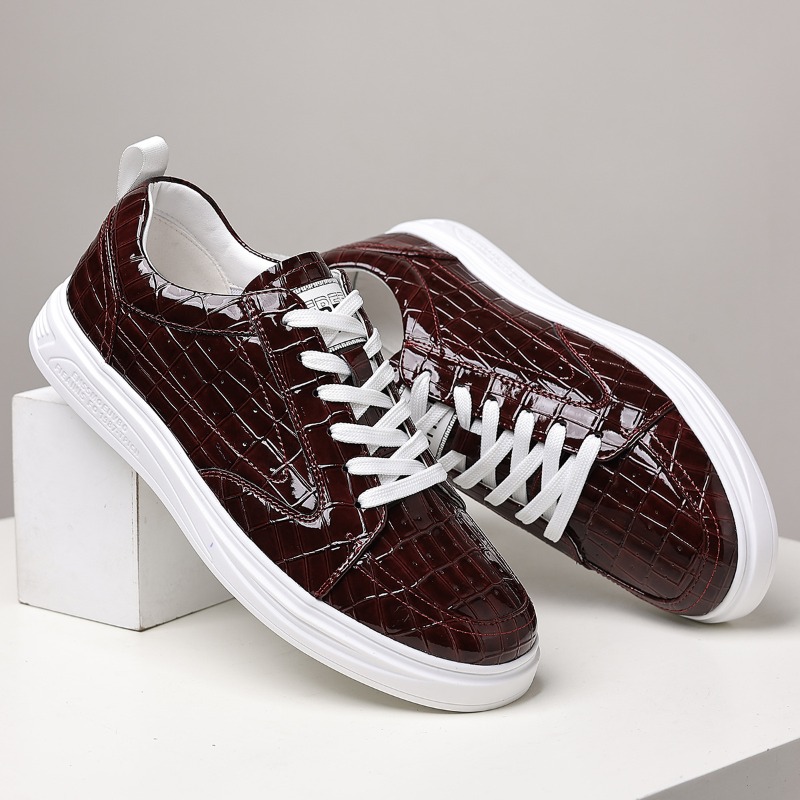 클래식 남성 로우탑 스케이트 슈즈 가죽 레이스업 플랫폼 - Men'S Shoes Hugo Boss 리뷰 및 가격