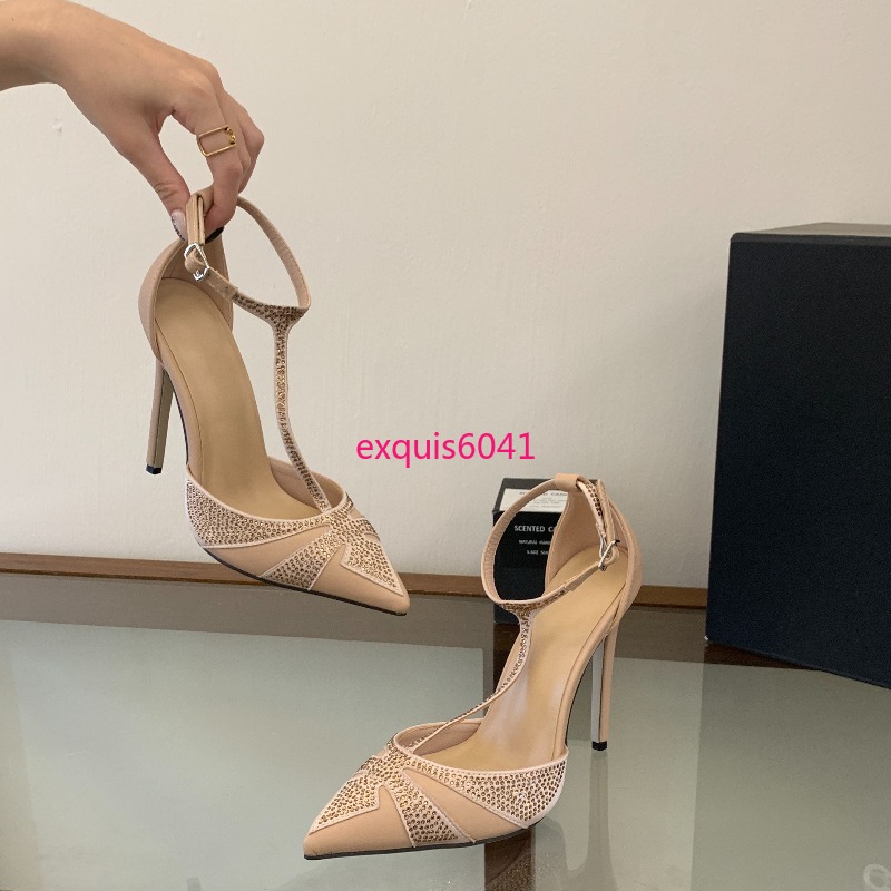새로운 여성용 고급스러운 라인스톤 우아한 포인티드 스틸 - Men Shoes Elegant 리뷰 및 가격