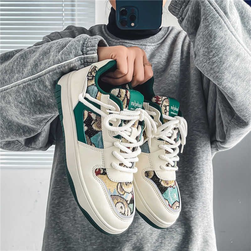 플랫폼 키높이 남성 스케이터 신발 우븐 러닝화 남성 스 - Men Shoes Brand 리뷰 및 가격