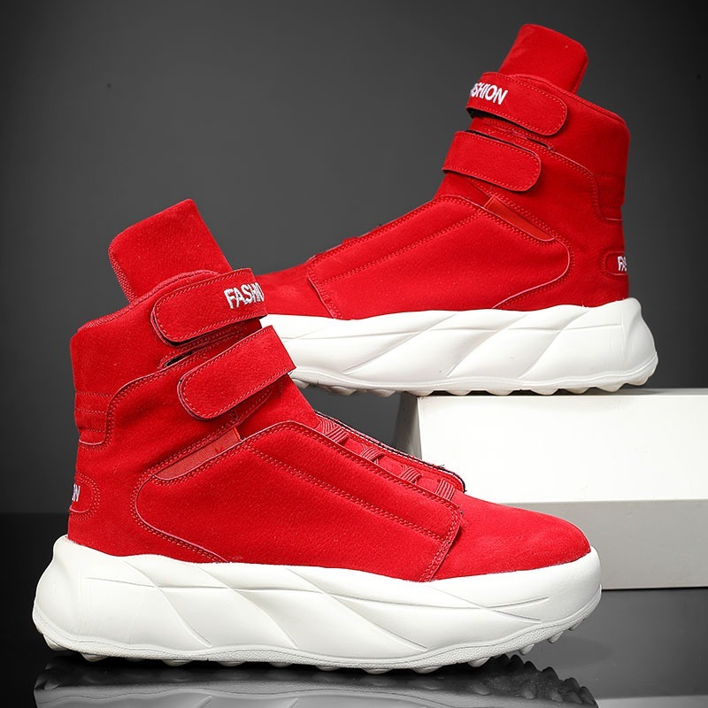 2026 퍼플 하이탑 스니커즈 남성 벨크로 플랫폼 슈즈 - Men'S Shoes With Velcro 리뷰 및 가격
