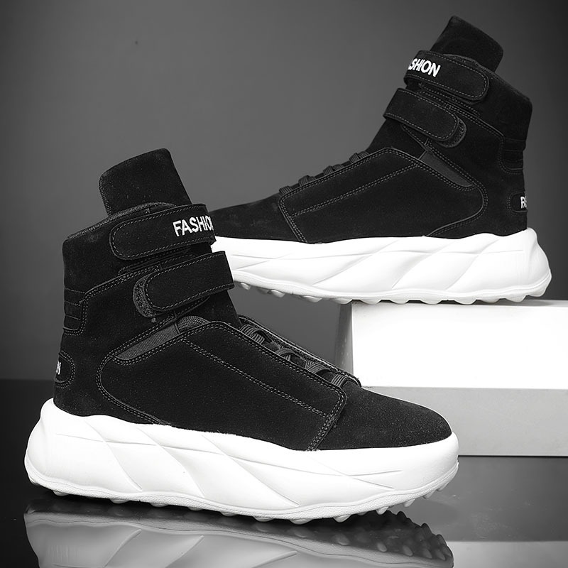2026 퍼플 하이탑 스니커즈 남성 벨크로 플랫폼 슈즈 - Men'S Shoes With Velcro 리뷰 및 가격