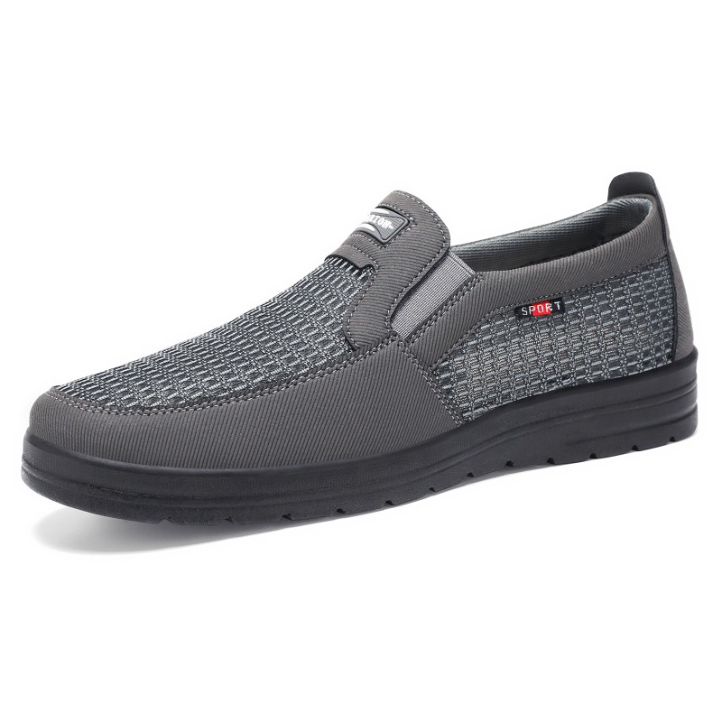 남성용 슬립온 통기성 메쉬 로퍼 직조 천 갑피 미끄럼  - Loafer Slip On Men 리뷰 및 가격