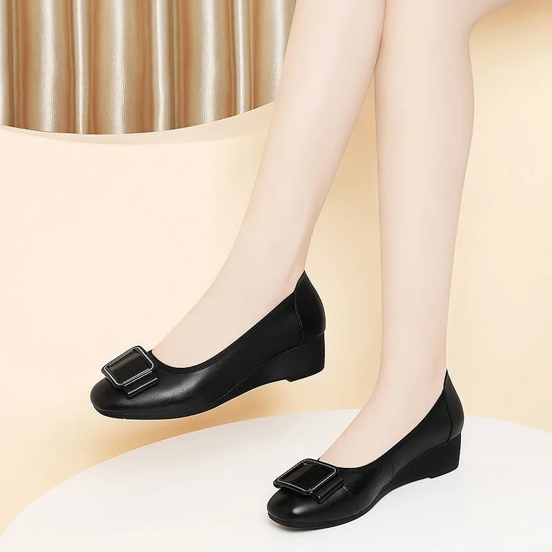 여성용 귀여운 라운드 토 가벼운 블랙 에나멜 가죽 스프 - Men Shoes H&M 리뷰 및 가격
