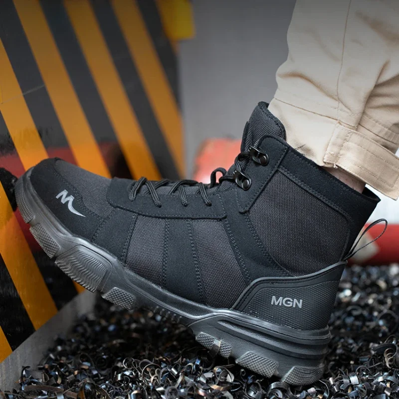 워커 파괴할 수 없는 남성용 안전화, 강철 발가락 신발 - Work Boot Steel Toe 리뷰 및 가격