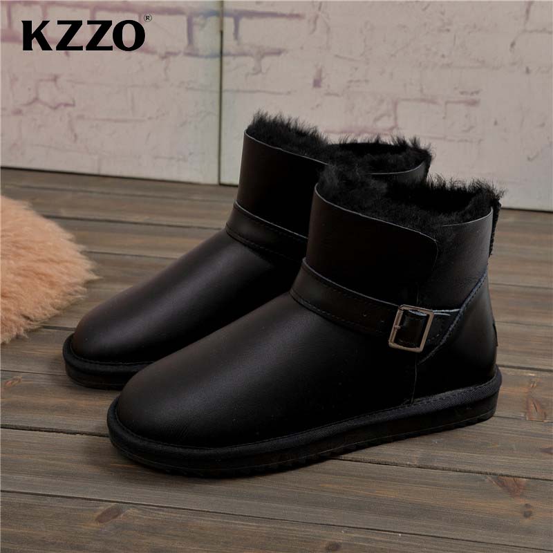 KZZO 2025 신사복 캐주얼 진짜 양피 가죽 겨울  - Men Shoes Online 리뷰 및 가격