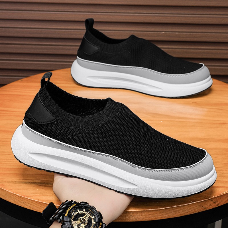 2025 신상 남성 신발 통기성 메쉬 캔버스화 패션 탄 - Men Shoes Loafers 리뷰 및 가격