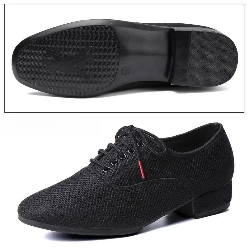 패션 남자 표준 댄스 신발 볼룸 신발 통기성 메쉬 로우 - Men Shoes H&M 리뷰 및 가격