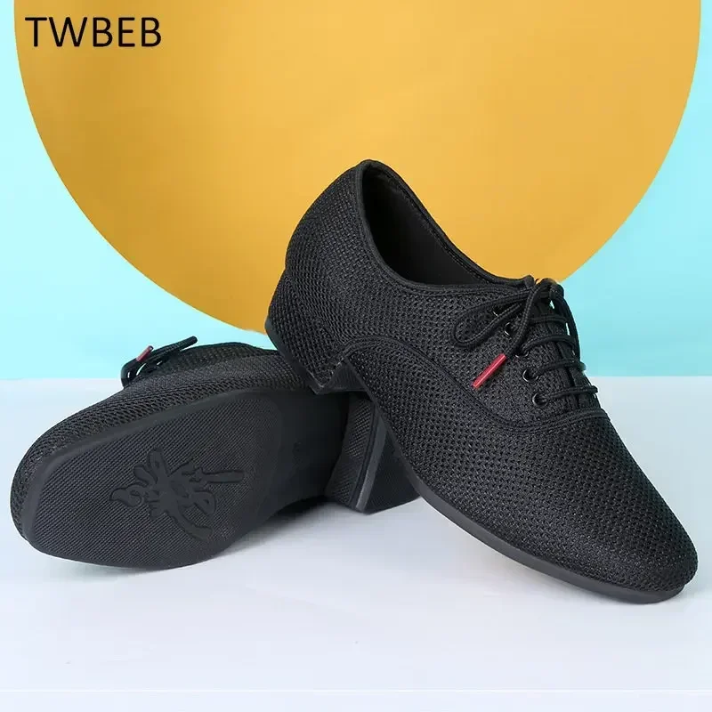 패션 남자 표준 댄스 신발 볼룸 신발 통기성 메쉬 로우 - Men Shoes H&M 리뷰 및 가격