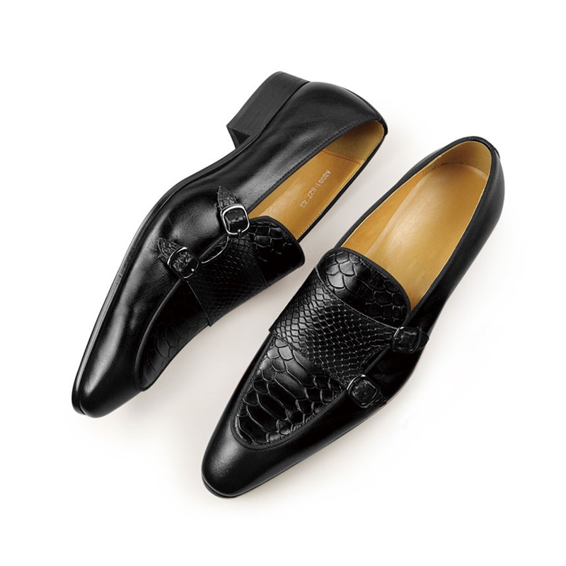 남성용 편안한 가죽 신발, 레드 블랙 컬러 로퍼, 고무 - Men Shoes Red Bottom 리뷰 및 가격