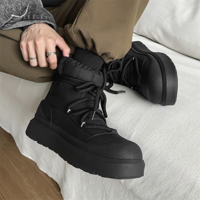 디자이너 신상 남성용 스노우 부츠 겨울용 하이탑 앵클  - Men'S Shoes Hugo Boss 리뷰 및 가격