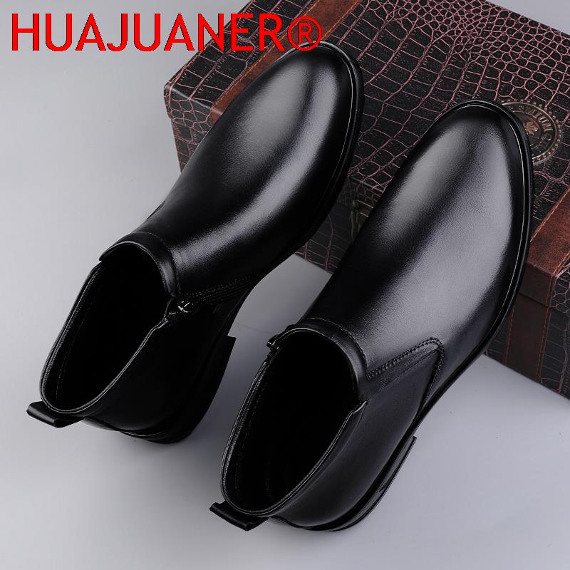 첼시 부츠 블랙 남성 짧은 정품 가죽 부츠 봄 가을 캐 - Men Shoes Brand 리뷰 및 가격