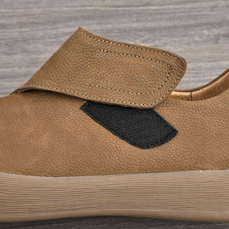 남성용 2026 신상 캐주얼 로퍼 슬립온 벨크로 스트랩 - Men'S Shoes With Velcro 리뷰 및 가격
