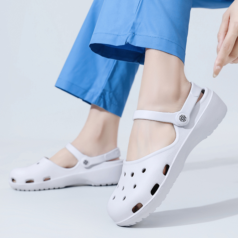여성용 크록 슈즈, 여름용 단색 경량 속건 샌들, 남녀 - Men'S Shoes With Velcro 리뷰 및 가격