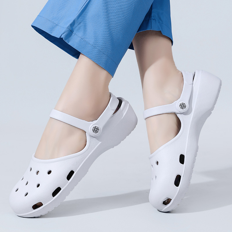 여성용 크록 슈즈, 여름용 단색 경량 속건 샌들, 남녀 - Men'S Shoes With Velcro 리뷰 및 가격