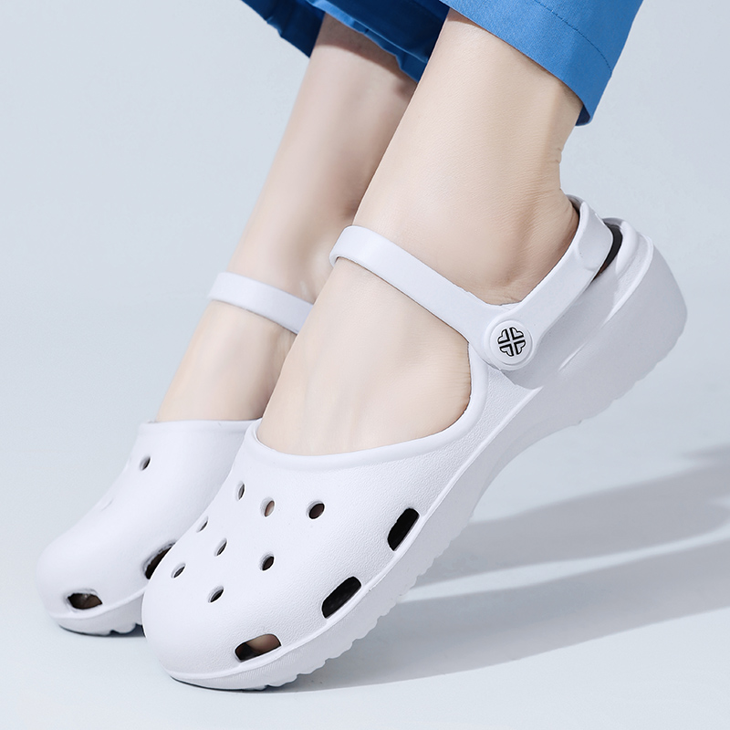 여성용 크록 슈즈, 여름용 단색 경량 속건 샌들, 남녀 - Men'S Shoes With Velcro 리뷰 및 가격