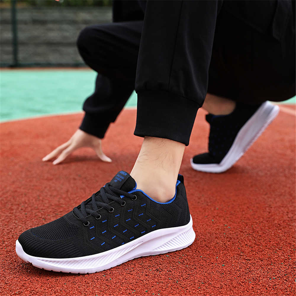 블랙 매쉬 캐주얼 스니커즈 남성용 우븐 남성용 봄 신발 - Men Shoes Brand 리뷰 및 가격