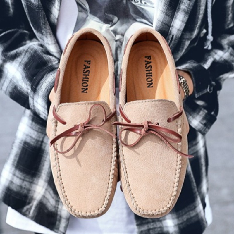 고품질 남성 캐주얼 신발 스웨이드 남성 로퍼 편안한 소 - Men Shoes Elegant 리뷰 및 가격